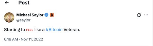 Tweet screenshot with FEEL emphasized in red